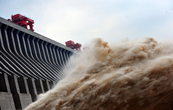 三峡大坝（图片来源：STR/AFP/GettyImages）
