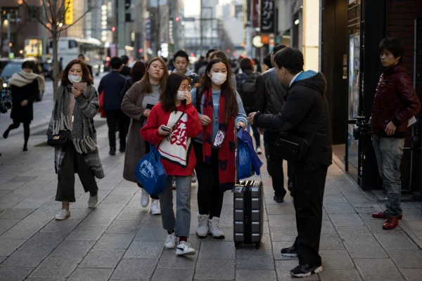 日本街头（示意图/非本文图片/图片来源：Tomohiro Ohsumi/Getty Images） 