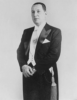 1946年，贝隆当选阿根廷总统。（图片来源：Unknow/维基百科/CC0）